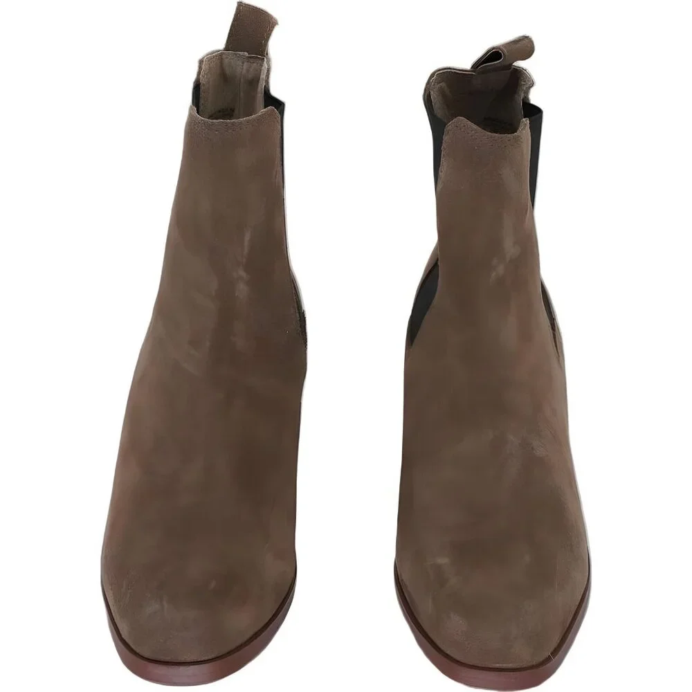 Steve Madden Rhiannon Women's Suede Chelsea Boot Brown Size 8 - Picture 5 of 6